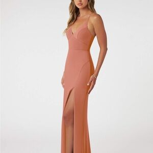 AZAZIE BECCA size A2 in Mai Tai Chiffon